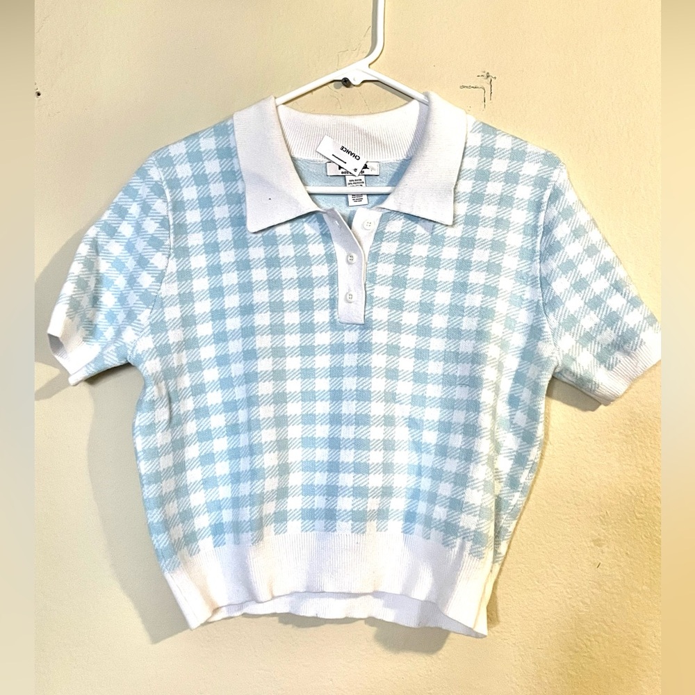 Plaid Blue Shirt